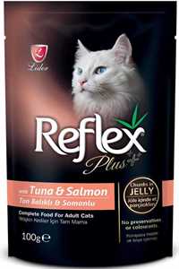 REFLEX - Refleks Plus Ton Balığı ve Somonlu Kedi Konservesi 100gr