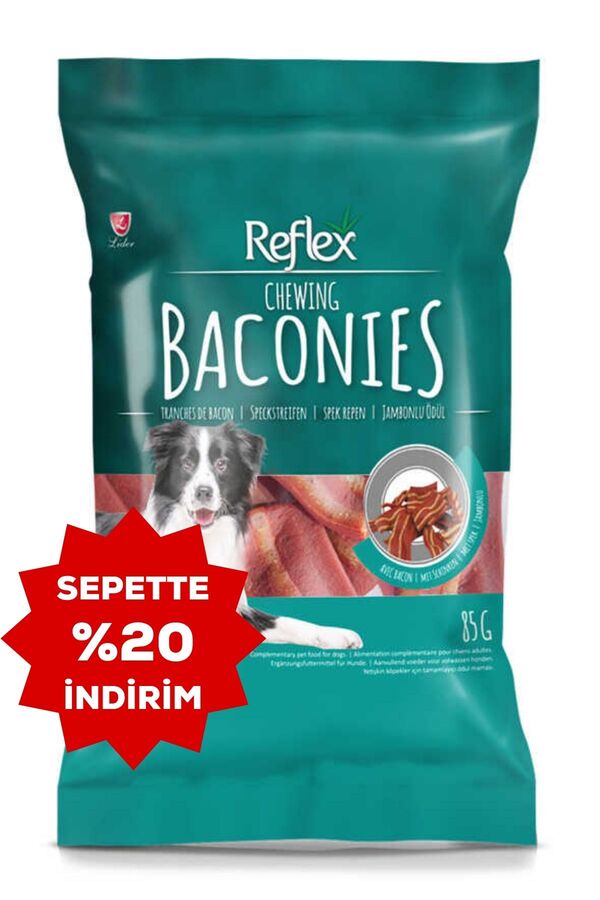 Reflex Bacon Köpek Ödül Çubuğu 85gr
