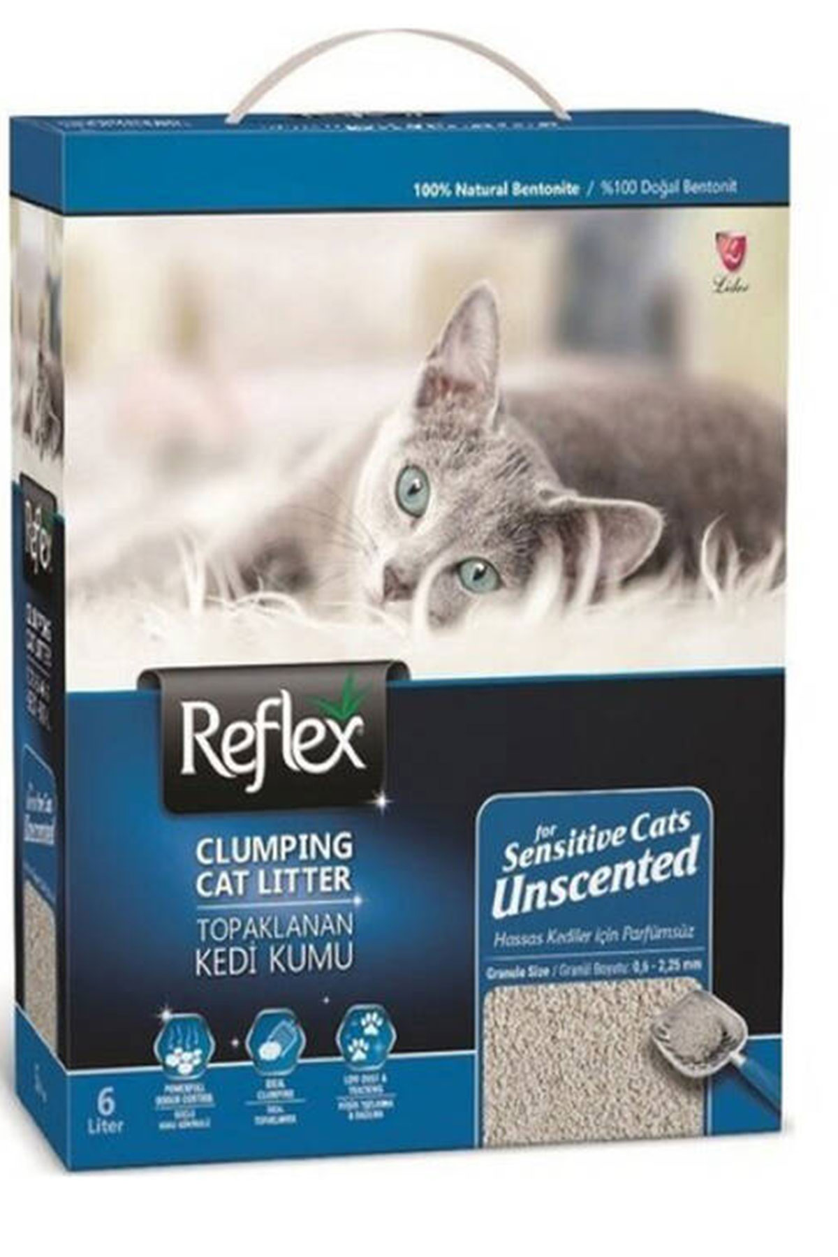 Reflex Box Sensitive Natural Kedi Kumu 10lt