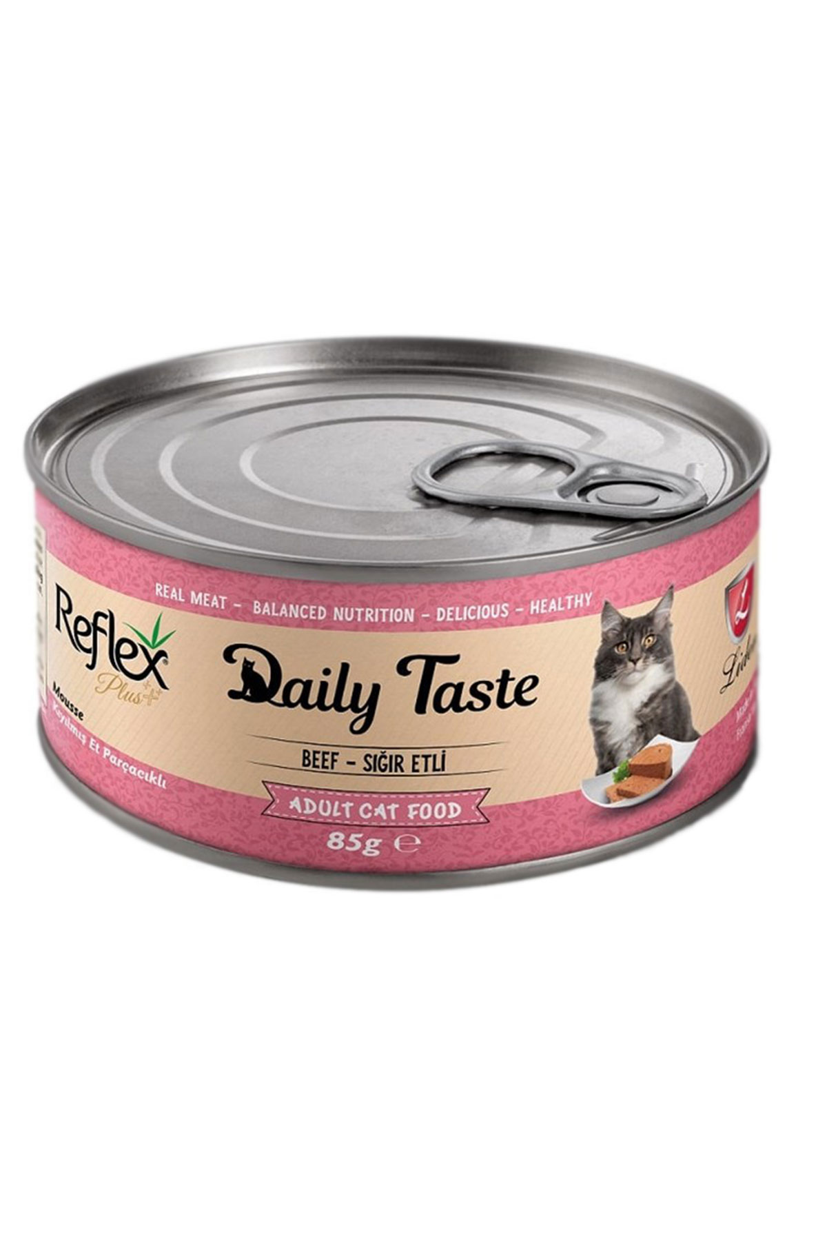 Reflex Daily Taste Biftekli Mousse Kedi Konservesi 85gr