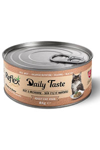 REFLEX - Reflex Daily Taste Biftekli Ve Mantarlı Yetişkin Kedi Konservesi