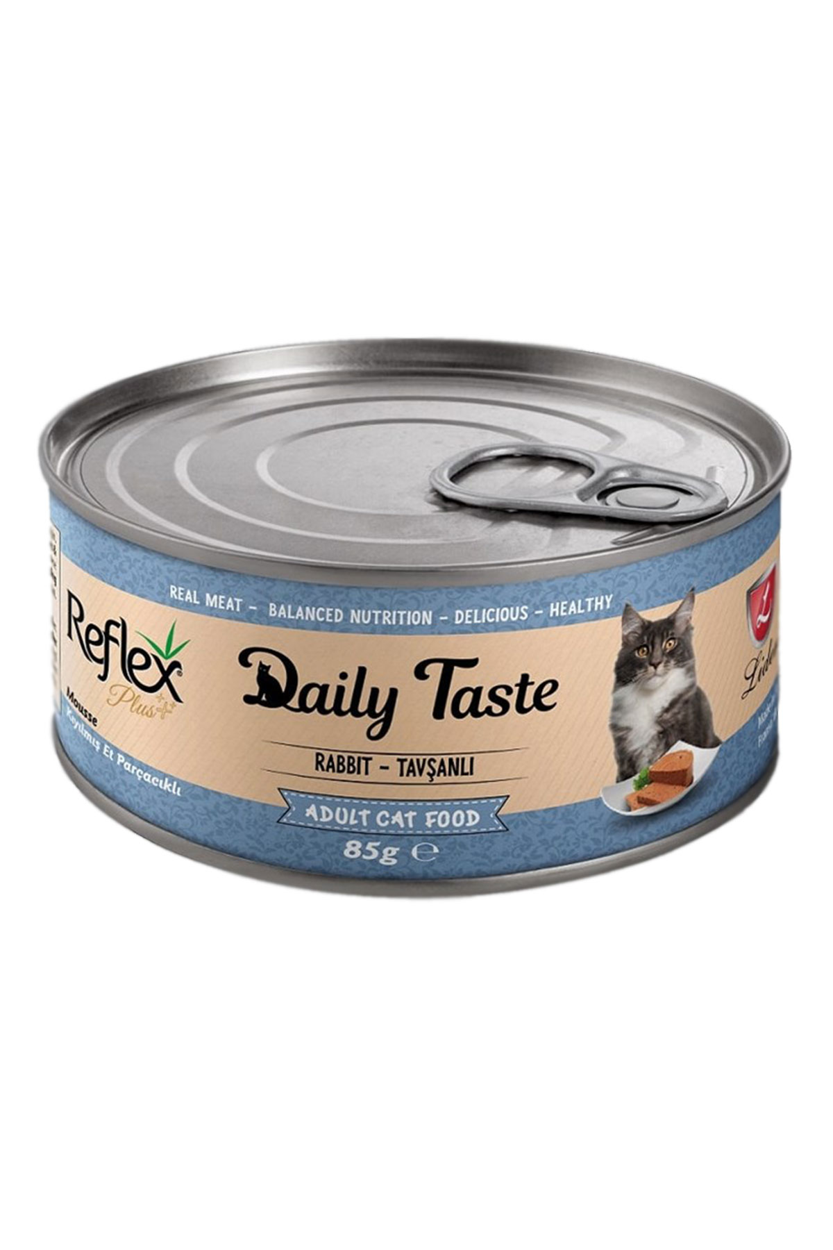 Reflex Daily Taste Tavşanlı Mousse Kedi Konservesi 85gr