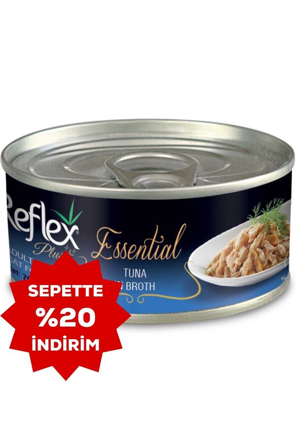Reflex Plus Atlantik Ton Balıklı Kedi Konservesi 70gr