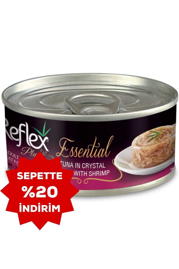 Reflex Plus Ton Balığı ve Karidesli Kedi Konservesi 70gr