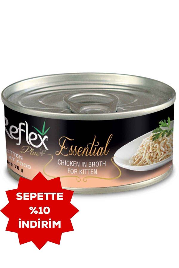 Reflex Plus Kitten Tavuklu Yavru Kedi Konservesi 70gr
