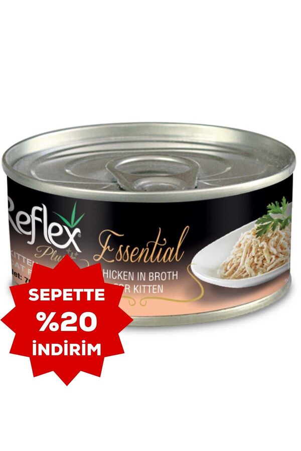 Reflex Plus Kitten Tavuklu Yavru Kedi Konservesi 70gr