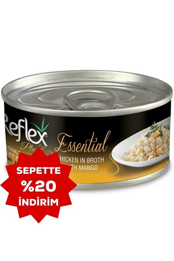 Reflex Plus Tavuk ve Mangolu Kedi Konservesi 70gr