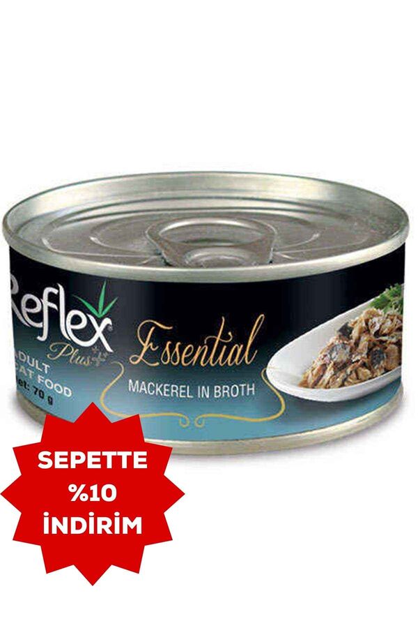 Reflex Plus Uskumrulu Kedi Konservesi 70gr