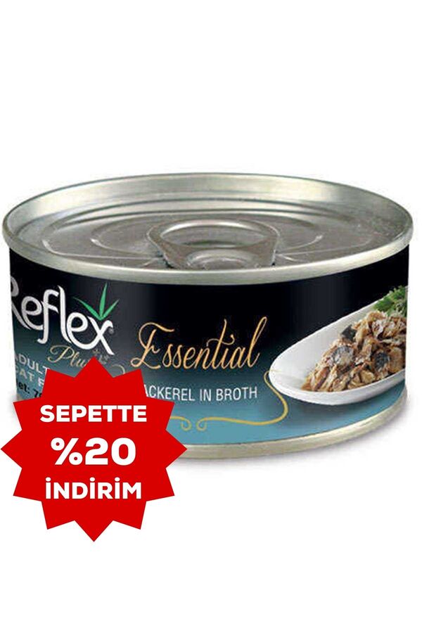 Reflex Plus Uskumrulu Kedi Konservesi 70gr
