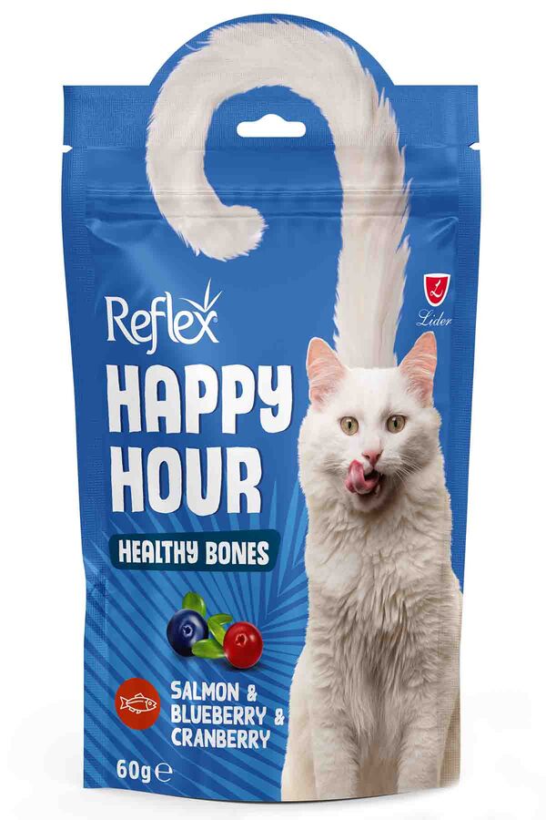 Reflex Happy Hour Sağlıklı Kemikleri Destekleyici Kedi Ödül Maması 60gr