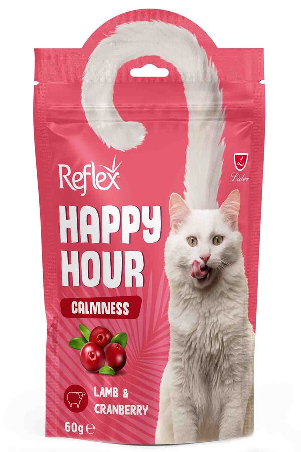 Reflex Happy Hour Sakinleşmeyi Destekleyici Kedi Ödül Maması 60gr
