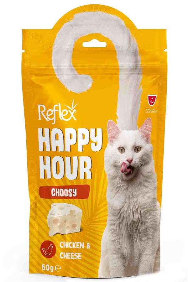 Reflex Happy Hour Seçici Kediler İçin Kedi Ödül Maması 60gr