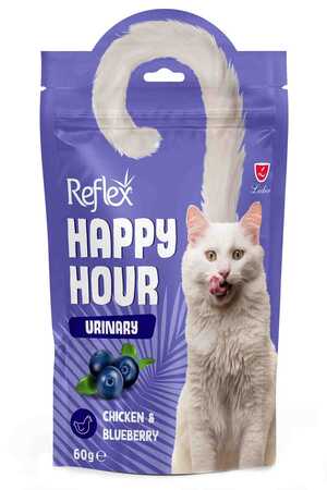 Reflex Happy Hour Üriner Sistem Destekleyici Kedi Ödül Maması 60gr