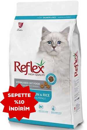 Reflex Balıklı Kısırlaştırılmış Kedi Maması 15kg - Thumbnail