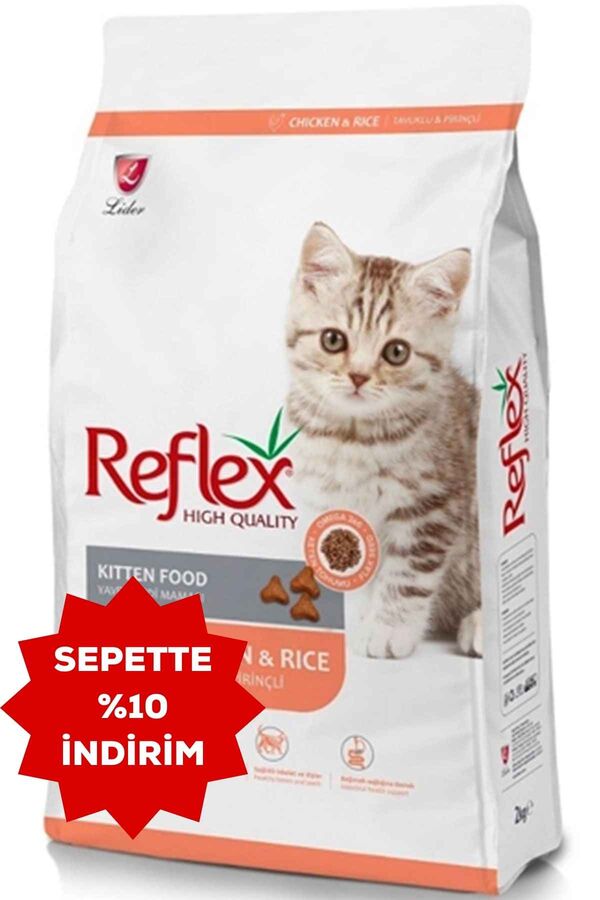 Reflex Kitten Tavuklu Yavru Kedi Maması 2kg
