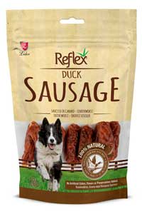 REFLEX - Reflex Ördekli Sosis Köpek Ödül Maması 80gr