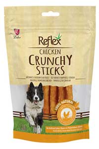 Reflex Crunchy Sticks Tavuklu Çıtır Köpek Ödül Çubukları 80gr