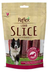 REFLEX - Reflex Kuzu Etli Şerit Şeklinde Köpek Ödül Maması 80gr