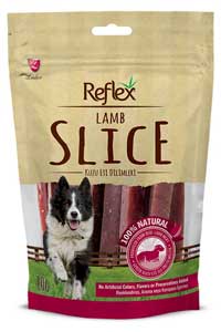 Reflex Kuzu Etli Şerit Şeklinde Köpek Ödül Maması 80gr