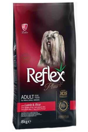 REFLEX - Reflex Plus Kuzu Etli Pirinçli Küçük Irk Köpek Maması 8kg