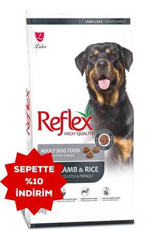 Reflex Kuzu Etli & Pirinçli Yetişkin Köpek Maması 10kg - Thumbnail