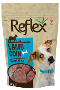 REFLEX - Reflex Kuzu Etli Pul Köpek Ödülü 80gr