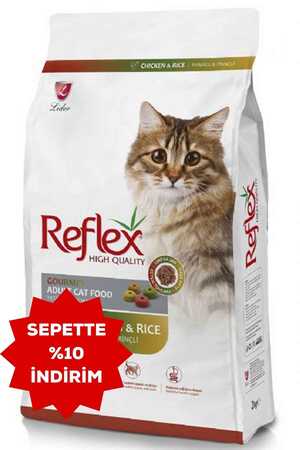 Reflex Multi Color Tavuklu ve Pirinçli Yetişkin Kedi Maması 2kg - Thumbnail