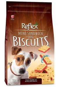 REFLEX - Reflex Peynirli Sandviç Kare Köpek Ödül Bisküvisi 350gr