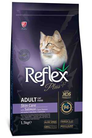 REFLEX - Reflex Plus Skin Care Somonlu Yetişkin Kedi Maması 1,5kg