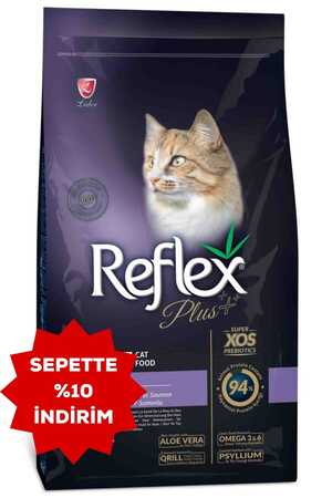 REFLEX - Reflex Plus Skin Care Somonlu Yetişkin Kedi Maması 1,5kg
