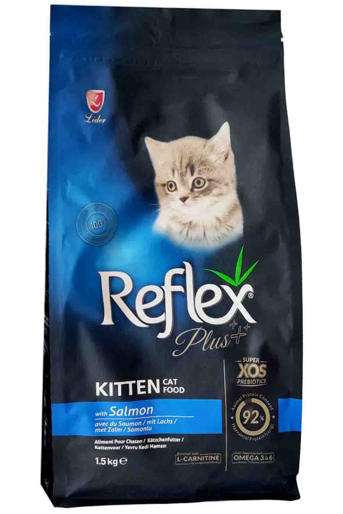 Reflex Plus Kitten Somonlu Yavru Kedi Maması 1.5kg