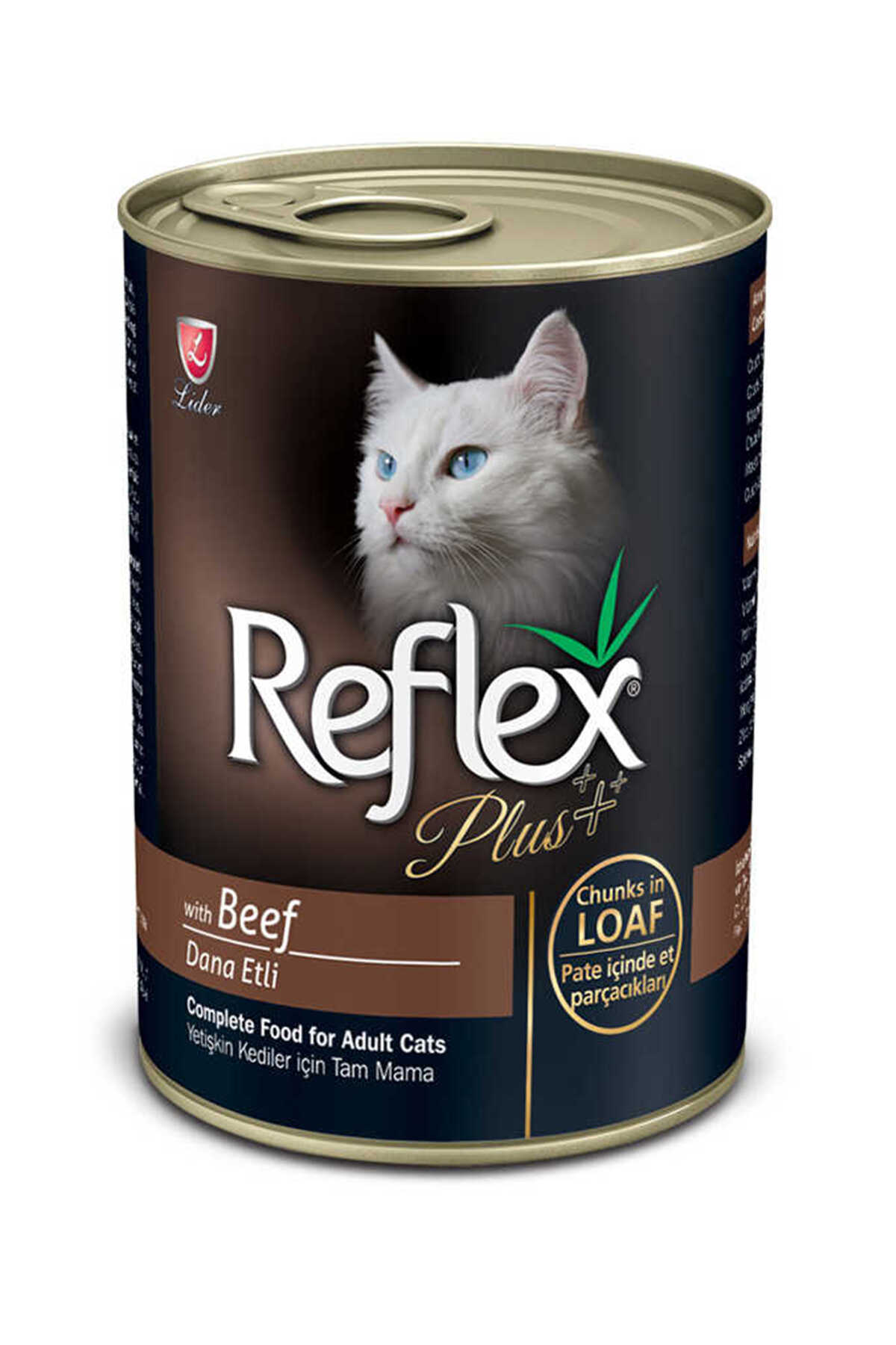 Reflex Plus Dana Etli Yetişkin Kedi Konservesi 400gr