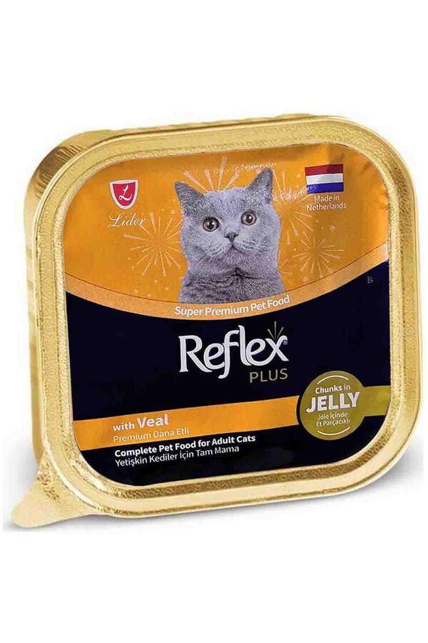 Reflex Plus Dana Etli Yetişkin Kedi Konservesi 85gr