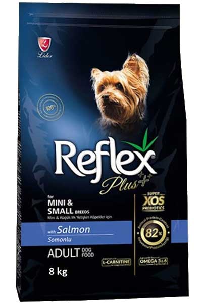 Reflex Plus Somonlu Küçük Irk Yetişkin Köpek Maması 8kg