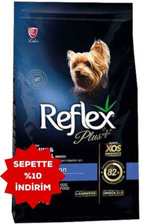 Reflex Plus Somonlu Küçük Irk Yetişkin Köpek Maması 8kg - Thumbnail
