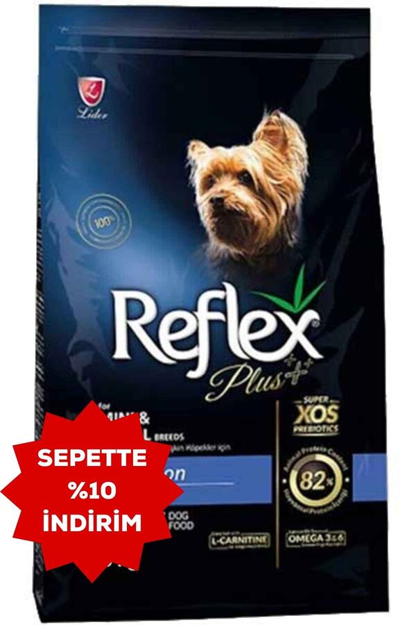 Reflex Plus Somonlu Küçük Irk Yetişkin Köpek Maması 8kg