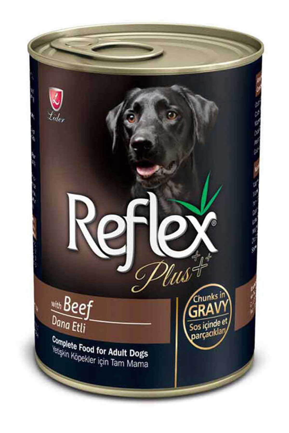 Reflex Plus Dana Etli Yetişkin Köpek Konservesi 400gr