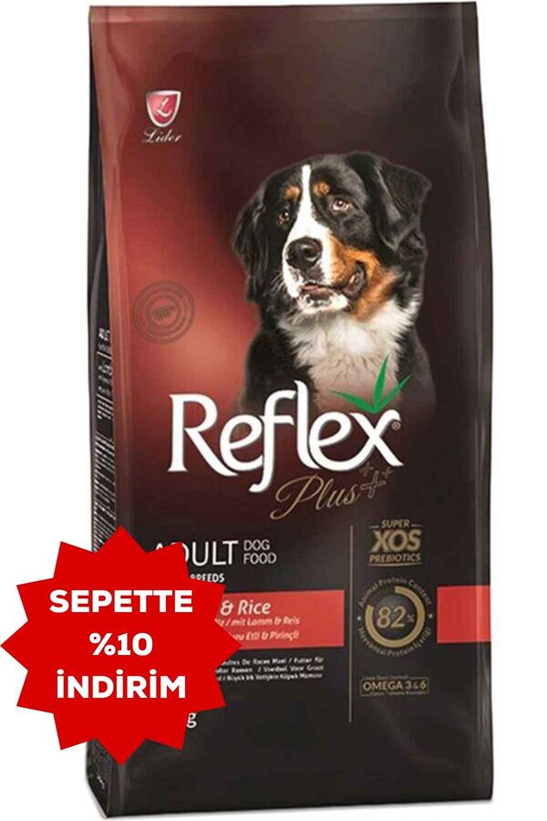 Reflex Plus Kuzulu Büyük Irk Yetişkin Köpek Maması 18kg