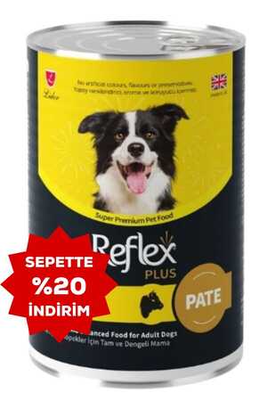 Reflex Plus Pate İçinde Dana Etli Yetişkin Köpek Konservesi 395gr - Thumbnail