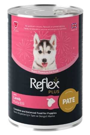 Reflex Plus Pate İçinde Kuzu Etli Yavru Köpek Konservesi 395gr - Thumbnail