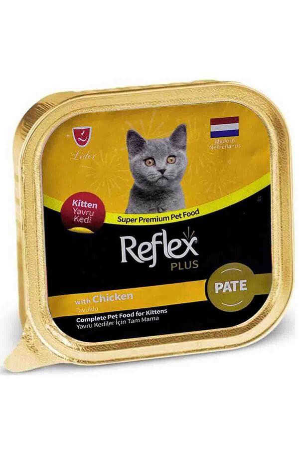 Reflex Plus Pate Tavuklu Yavru Kedi Konservesi 85gr