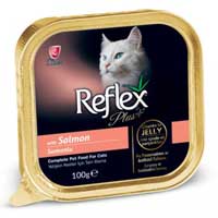 Reflex Plus Somonlu Jöleli Parça Etli Kedi Konservesi 100 GR