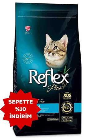 Reflex Plus Somonlu Kısırlaştırılmış Kedi Maması 1,5kg +500gr - Thumbnail