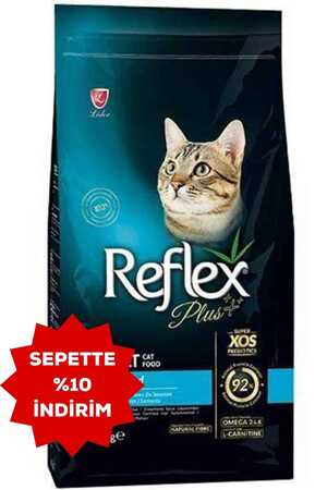 Reflex Plus Somonlu Kısırlaştırılmış Kedi Maması 8kg - Thumbnail
