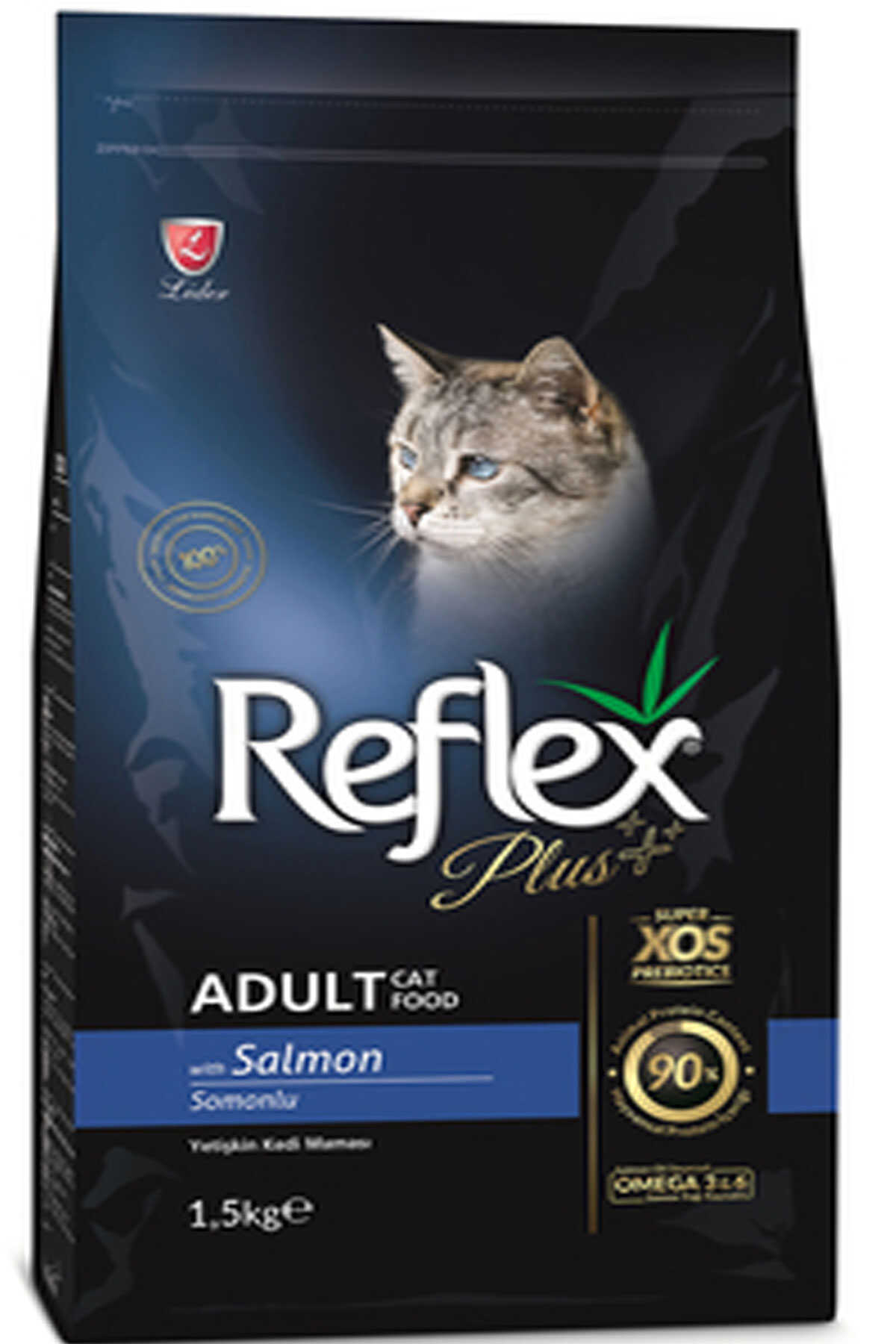Reflex Plus Somonlu Yetişkin Kedi Maması 1,5kg