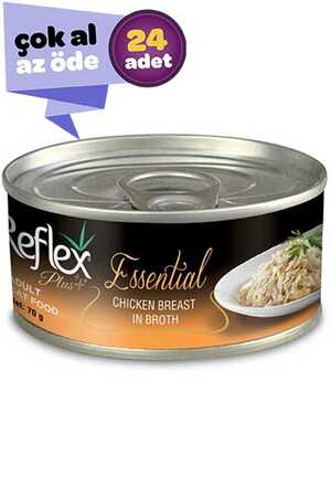 Reflex Plus Tavuklu Kedi Konservesi 24x70gr (24lü)