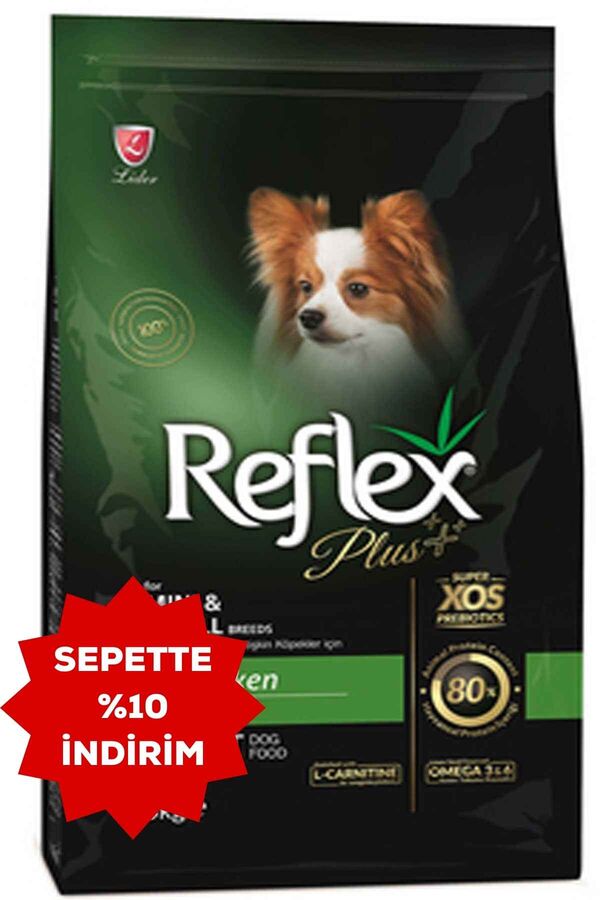 Reflex Plus Tavuklu Küçük Irk Yetişkin Köpek Maması 3kg
