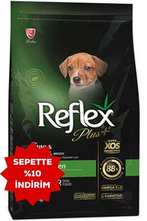 Reflex Plus Tavuklu Mini ve Küçük Irk Yavru Köpek Maması 3kg - Thumbnail