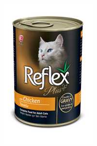 Reflex Plus Tavuklu Yetişkin Kedi Konservesi 400gr