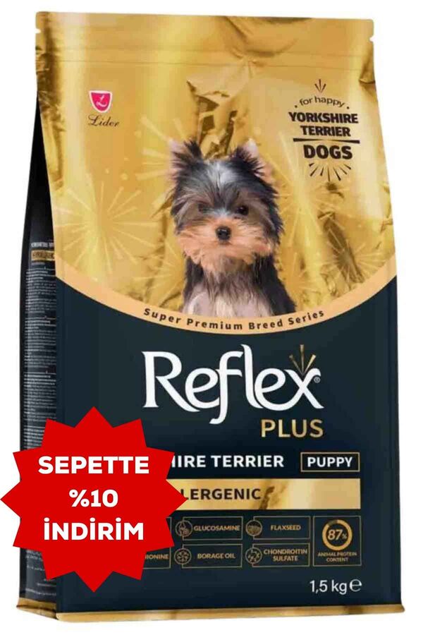 Reflex Plus Yorkshire Terrier Yavru Köpek Maması 1,5kg
